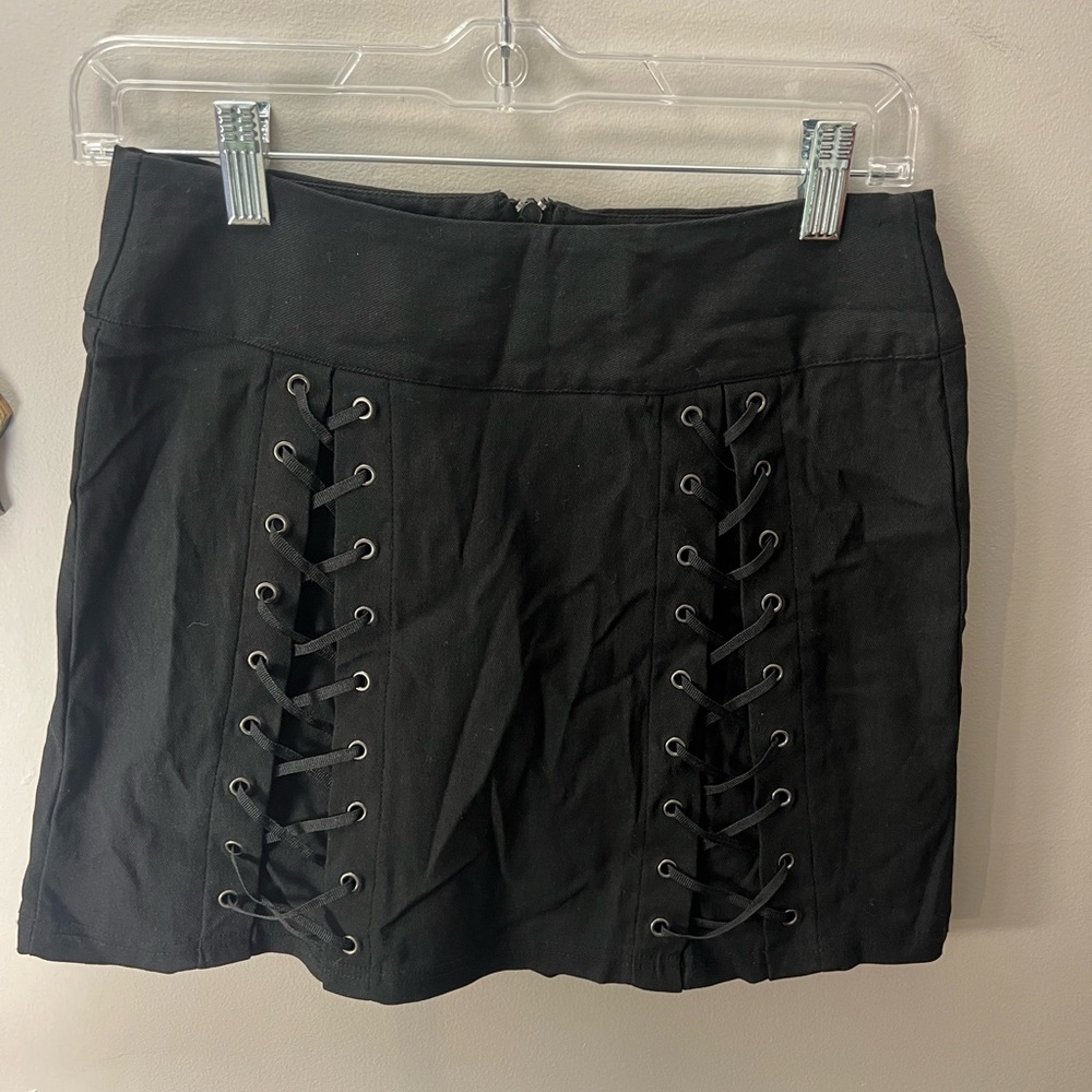 Black Mini Skirt Size Medium
